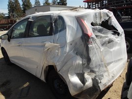 2016 Honda Fit LX White 1.5L AT #A22593